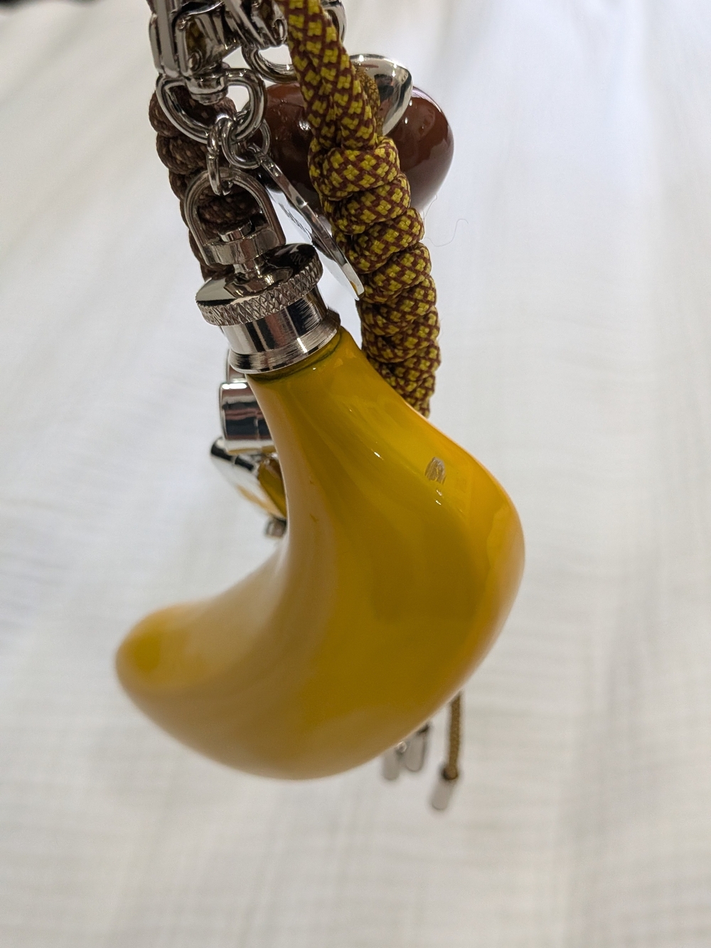 StickyZoo Yellow Keychain Charm